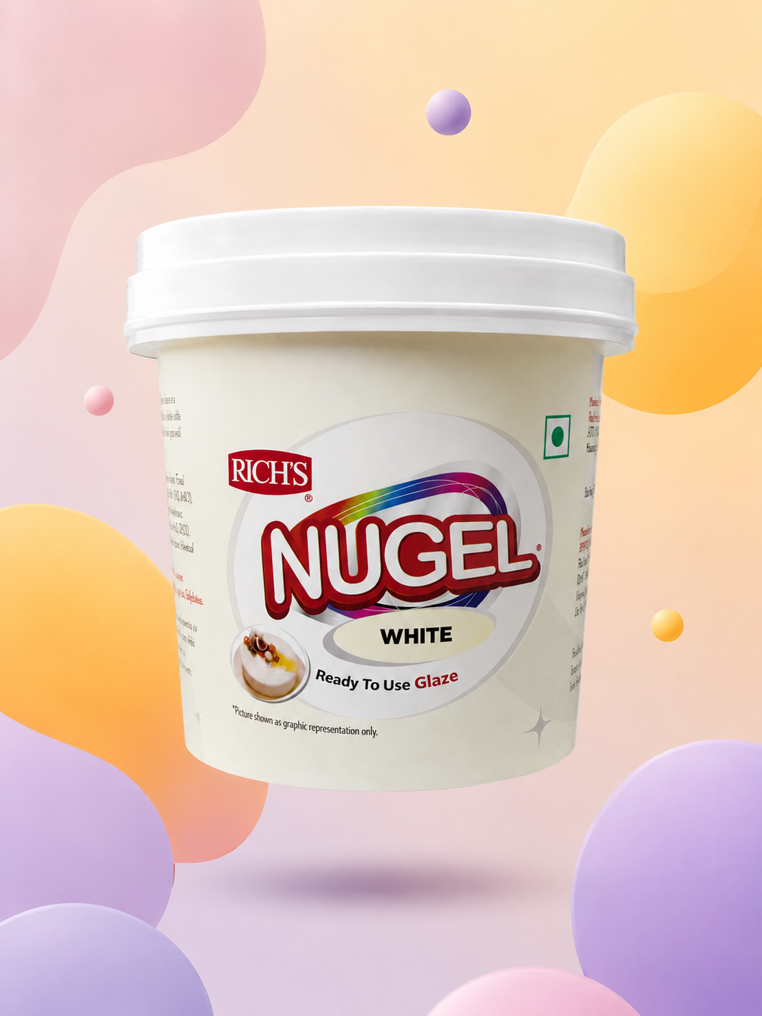 RICHS NUGEL WHITE GLAZE (JELLY)