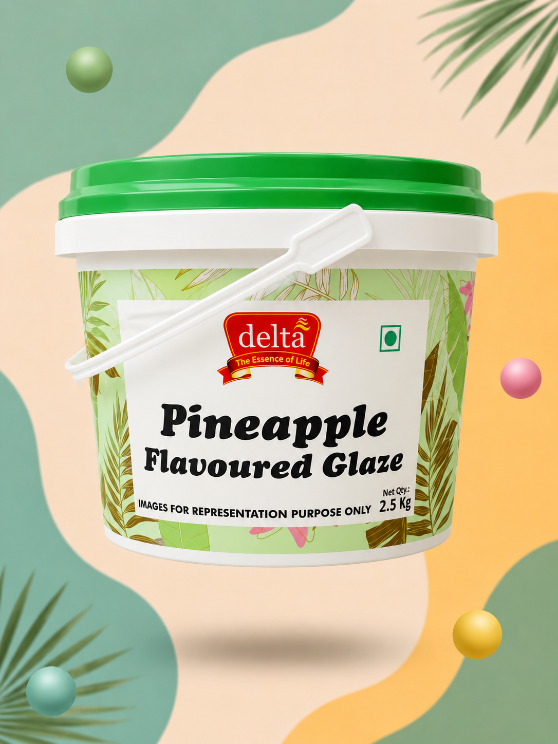 DELTA PINEAPPLE FLAVOURED GLAZE (JELLY)