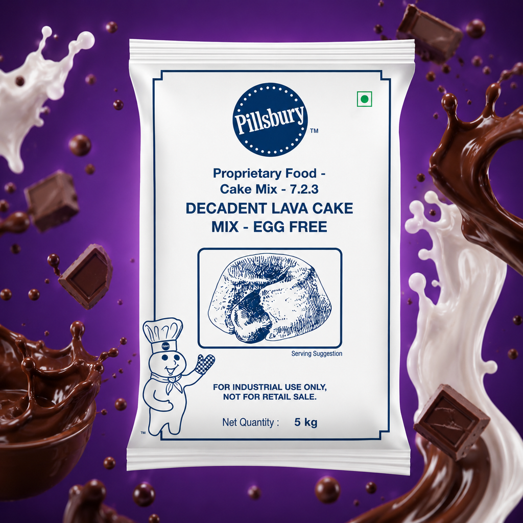 PILLSBURY DECADENT LAVA CAKE MIX - EGG FREE