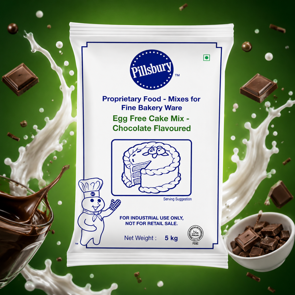 PILLSBURY EGG FREE CAKE MIX CHOCOLATE FLAVOURED
