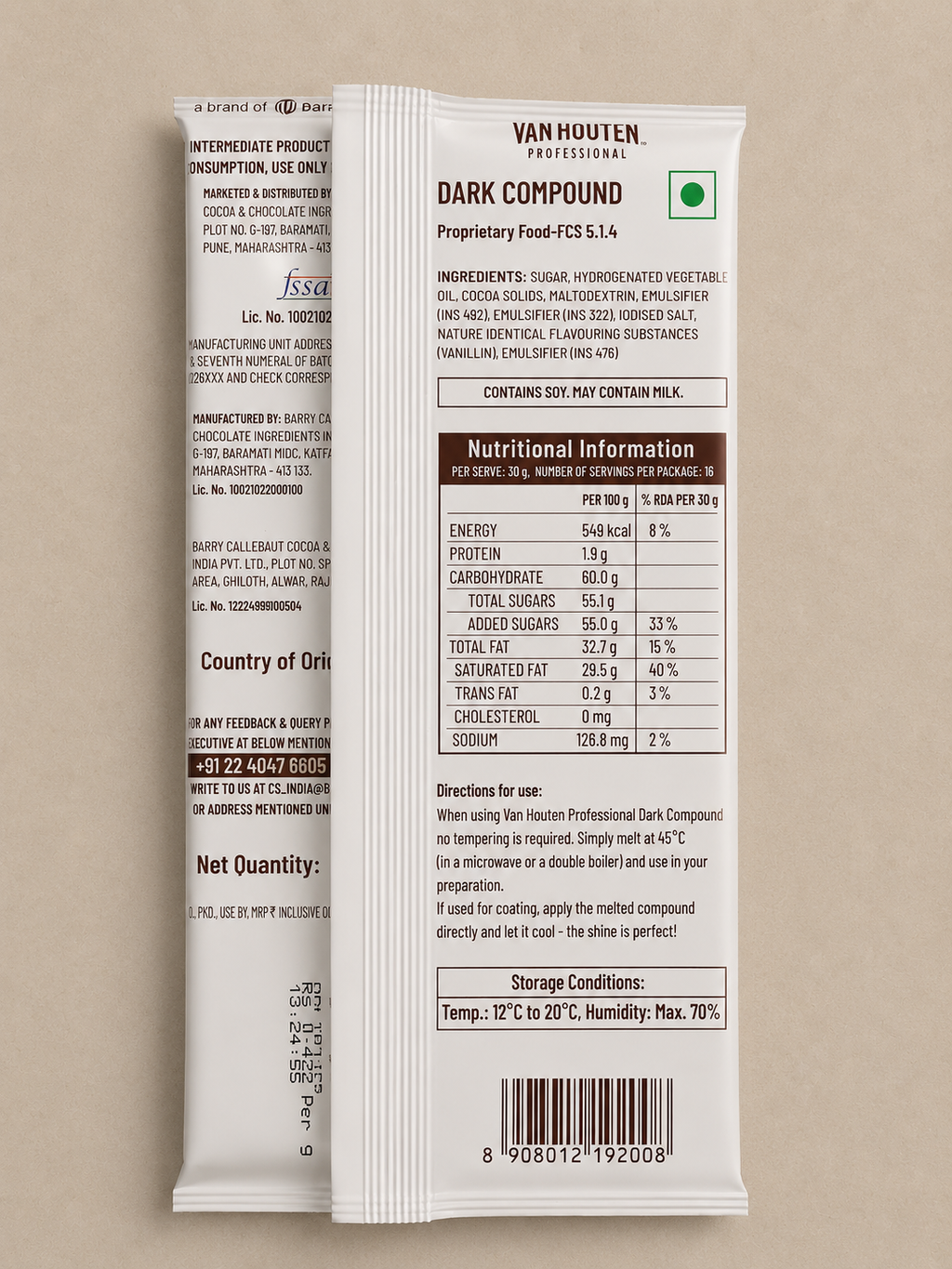 VAN HOUTEN PROFESSIONAL CLASSIC DARK COMPOUND