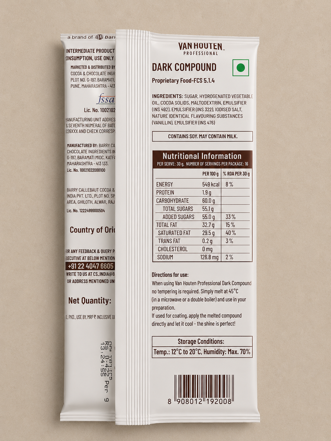 VAN HOUTEN PROFESSIONAL CLASSIC DARK COMPOUND