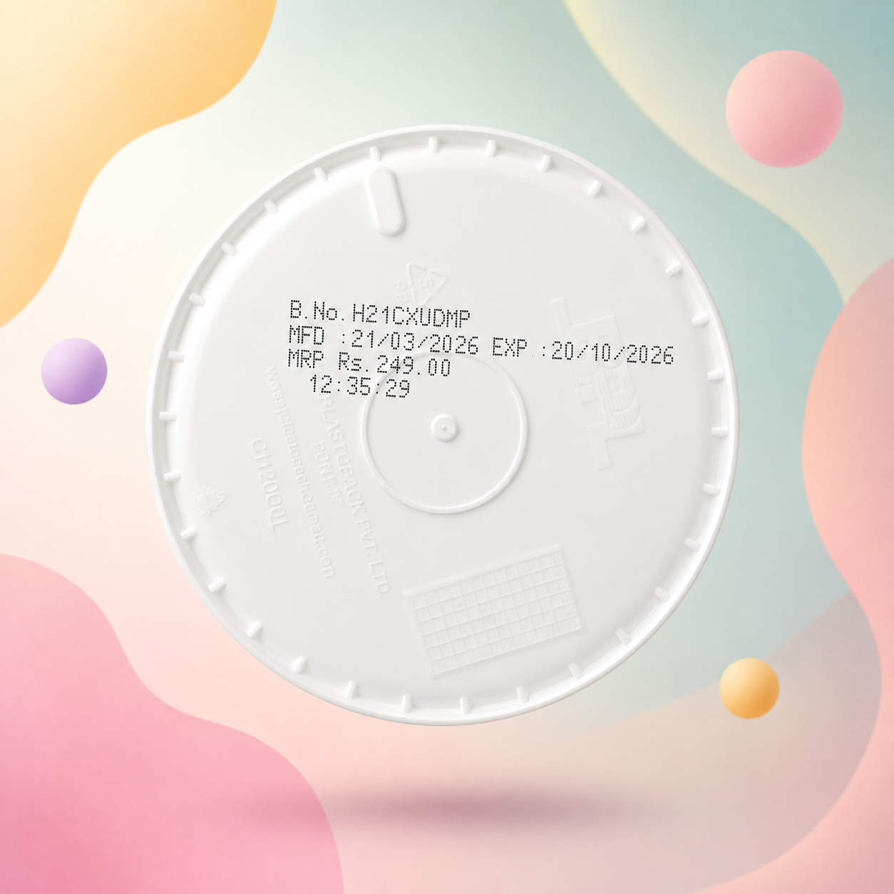 RICHS NUGEL WHITE GLAZE (JELLY)
