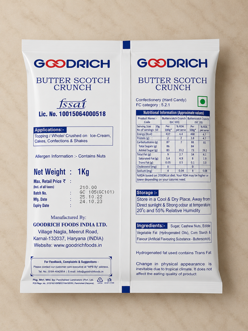 GOODRICH BUTTERSCOTCH CRUNCH