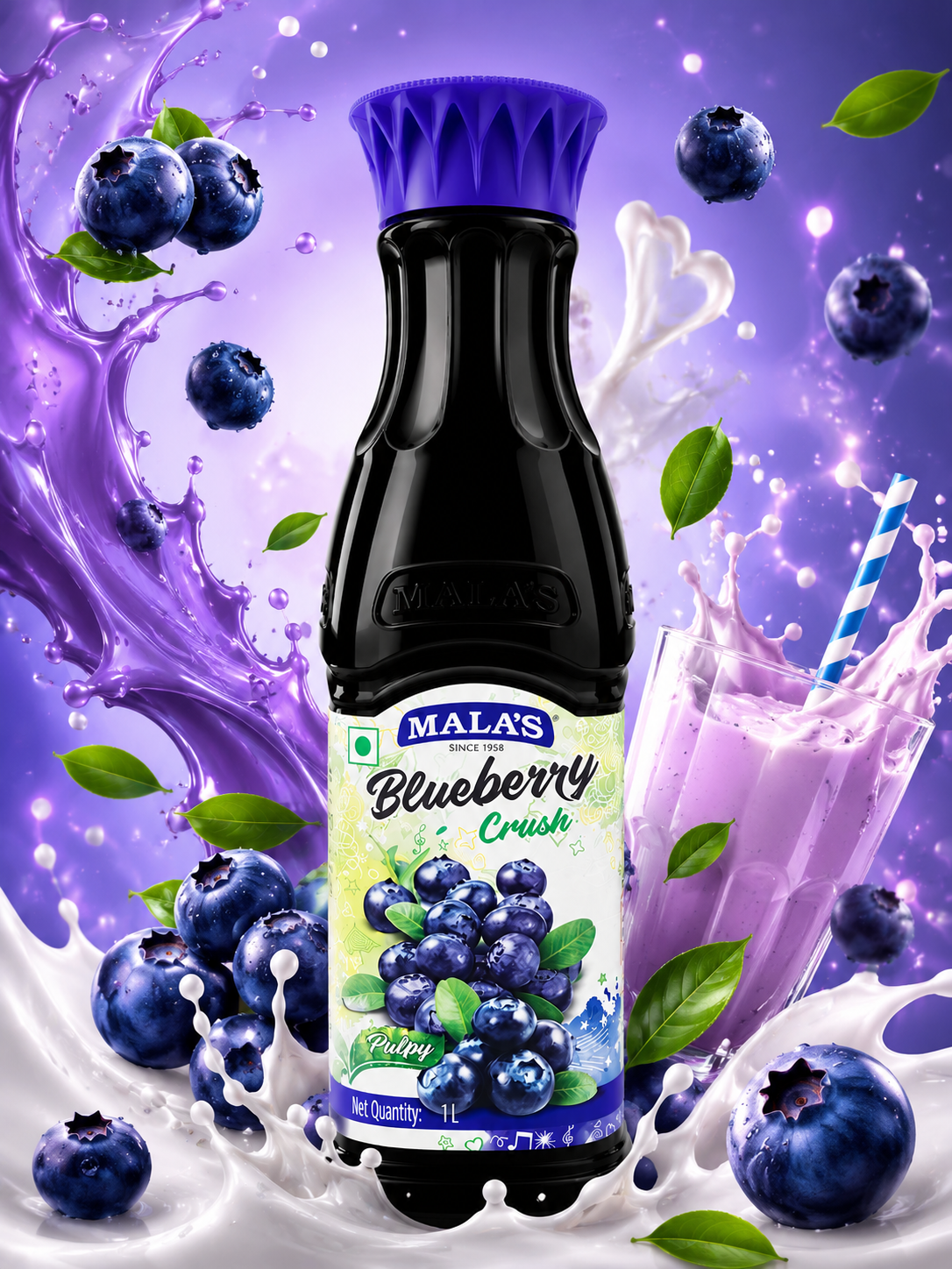 MALA'S BLUEBERRY CRUSH