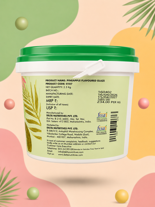 DELTA PINEAPPLE FLAVOURED GLAZE (JELLY)