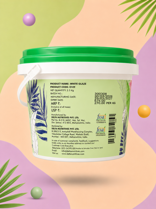 DELTA WHITE GLAZE (GELI)