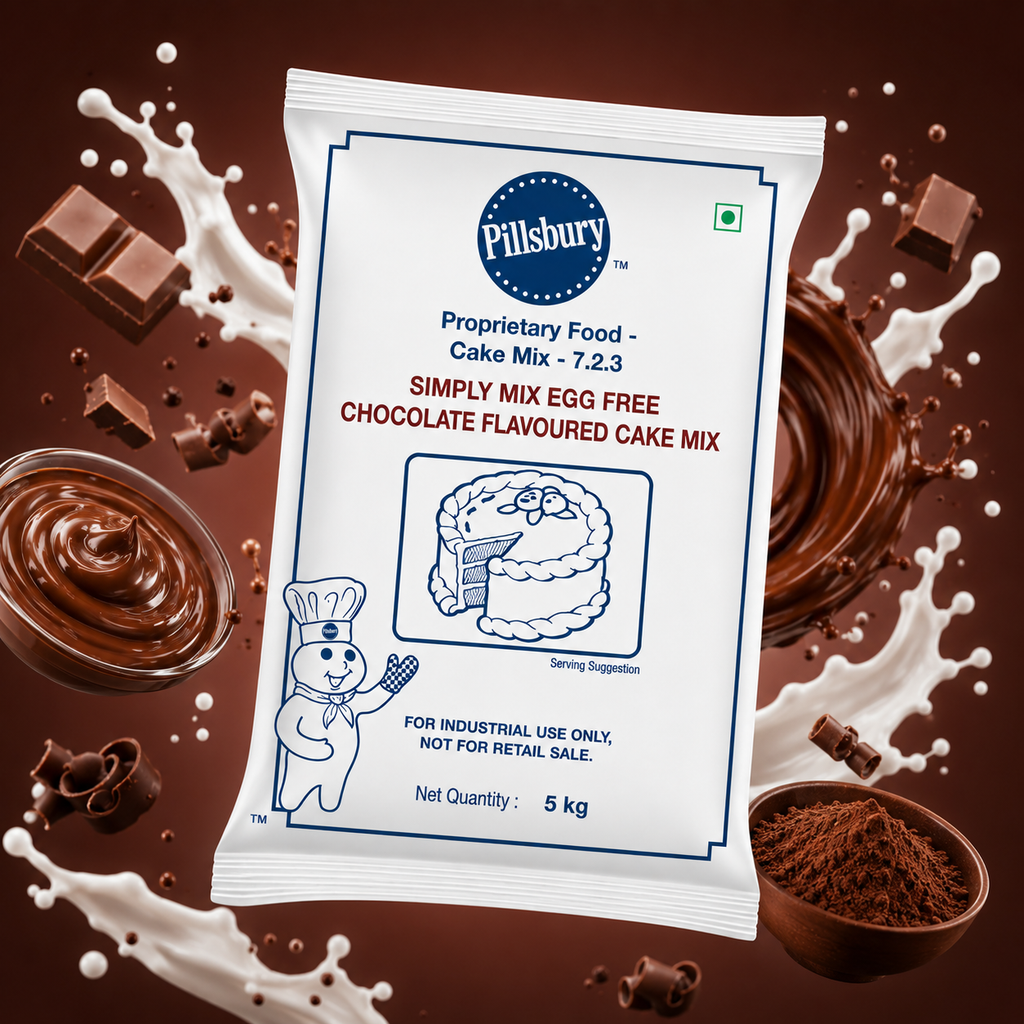 PILLSBURY SIMPLY MIX EGG FREE CHOCOLATE FLAVOURED CAKE MIX