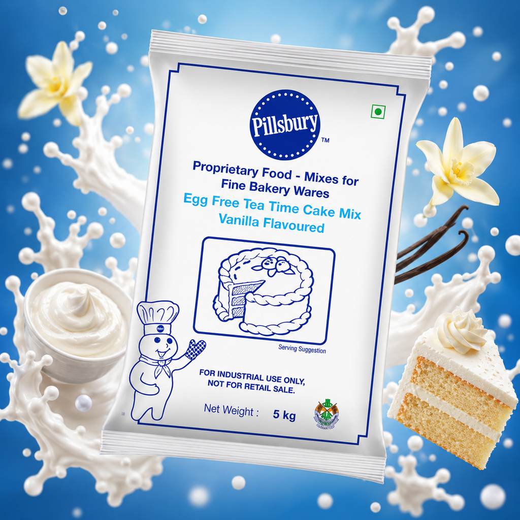 PILLSBURY EGG FREE TEA TIME CAKE MIX VANILLA FLAVOURED