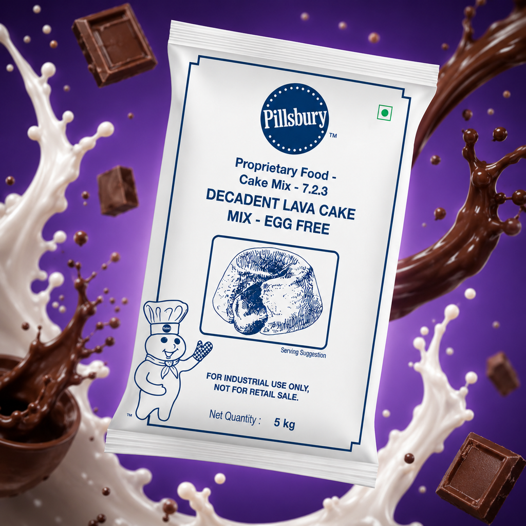 PILLSBURY DECADENT LAVA CAKE MIX - EGG FREE